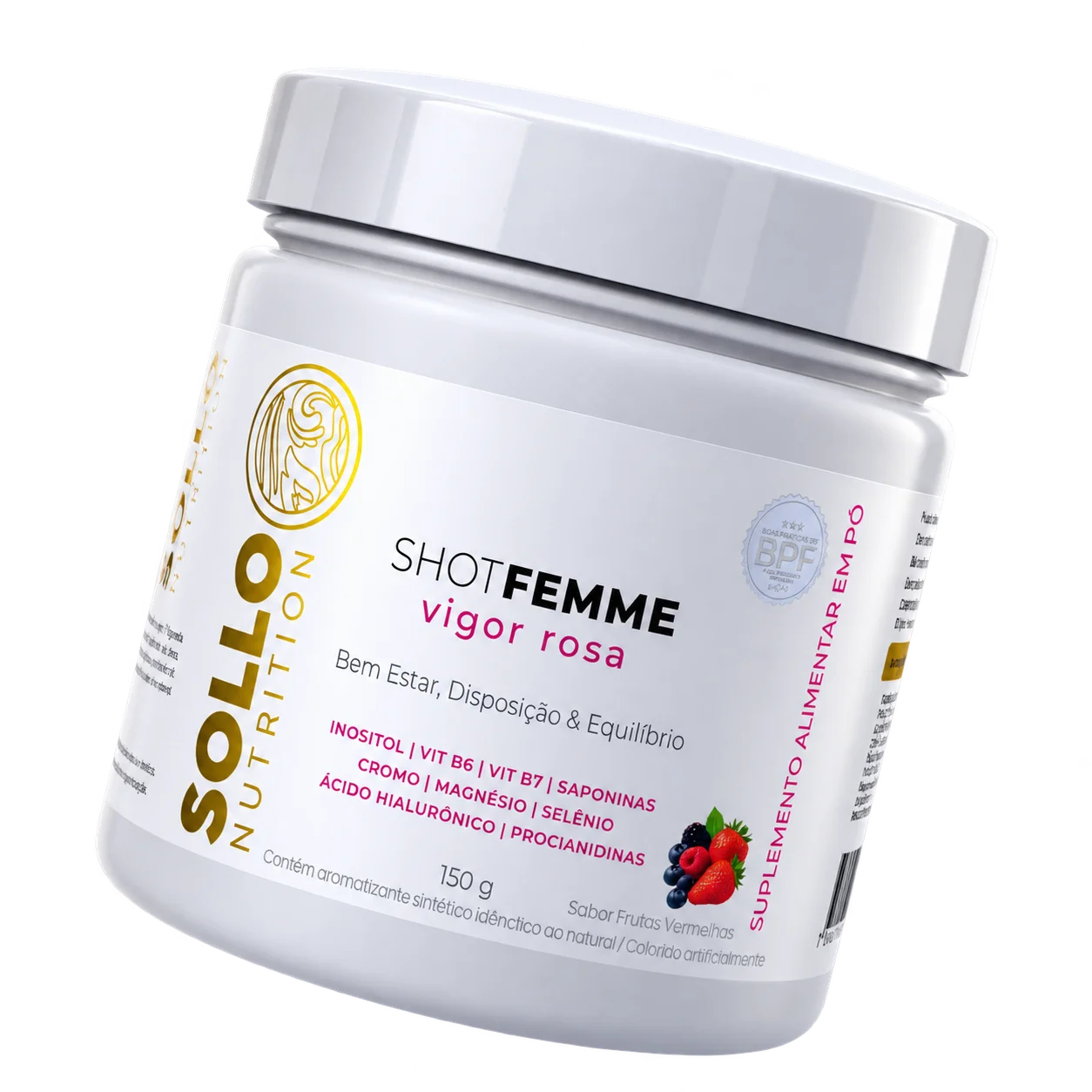 Pote Shot Femme Vigor Rosa 150 g